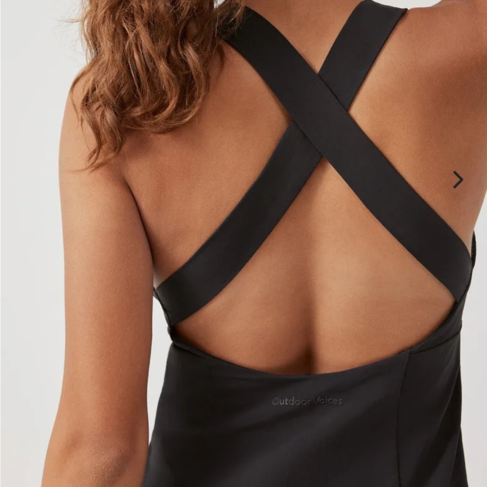 Outdoor voices cross back dress